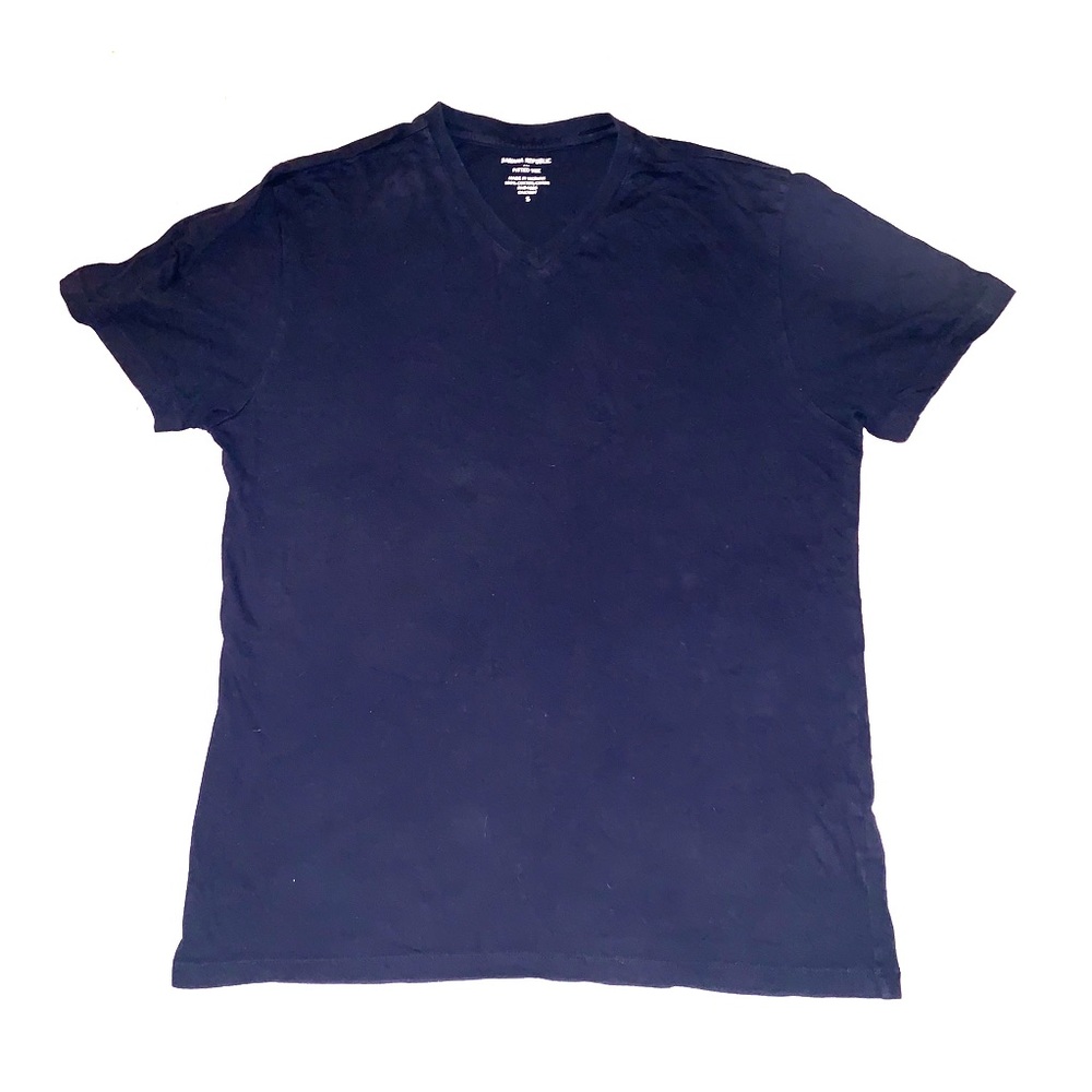Banana Republic Black Vneck T-shirt